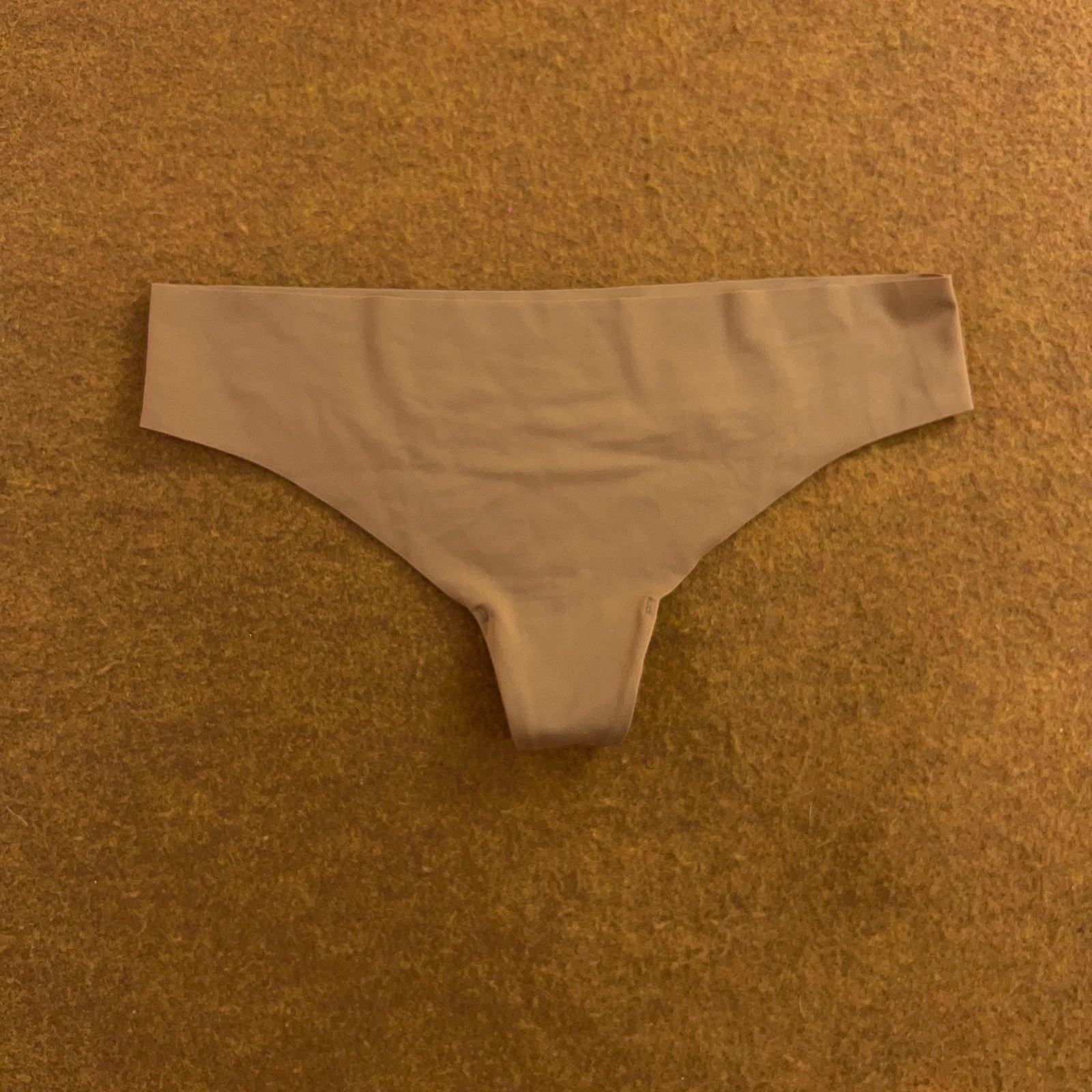 Auden Womens XS Multi Laser Cut Seamless Thong Panty 3 Pack New