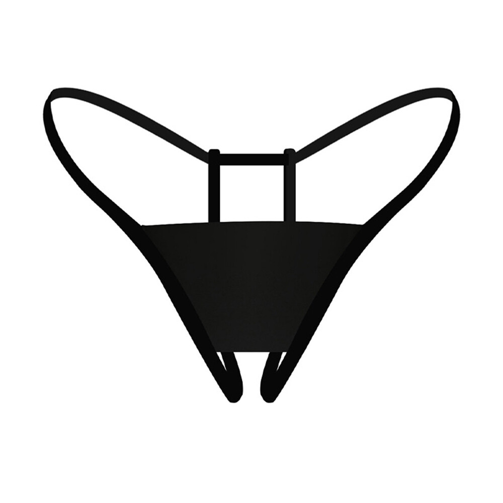Women Printed Panties Crotchless Underwear Thongs Lingerie G-string Briefs⇓