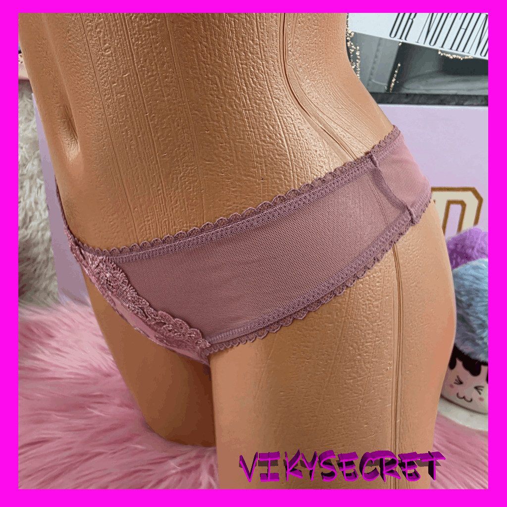 NWT Victoria’s Secret Dream Angels Lace Rose Panty SMALL