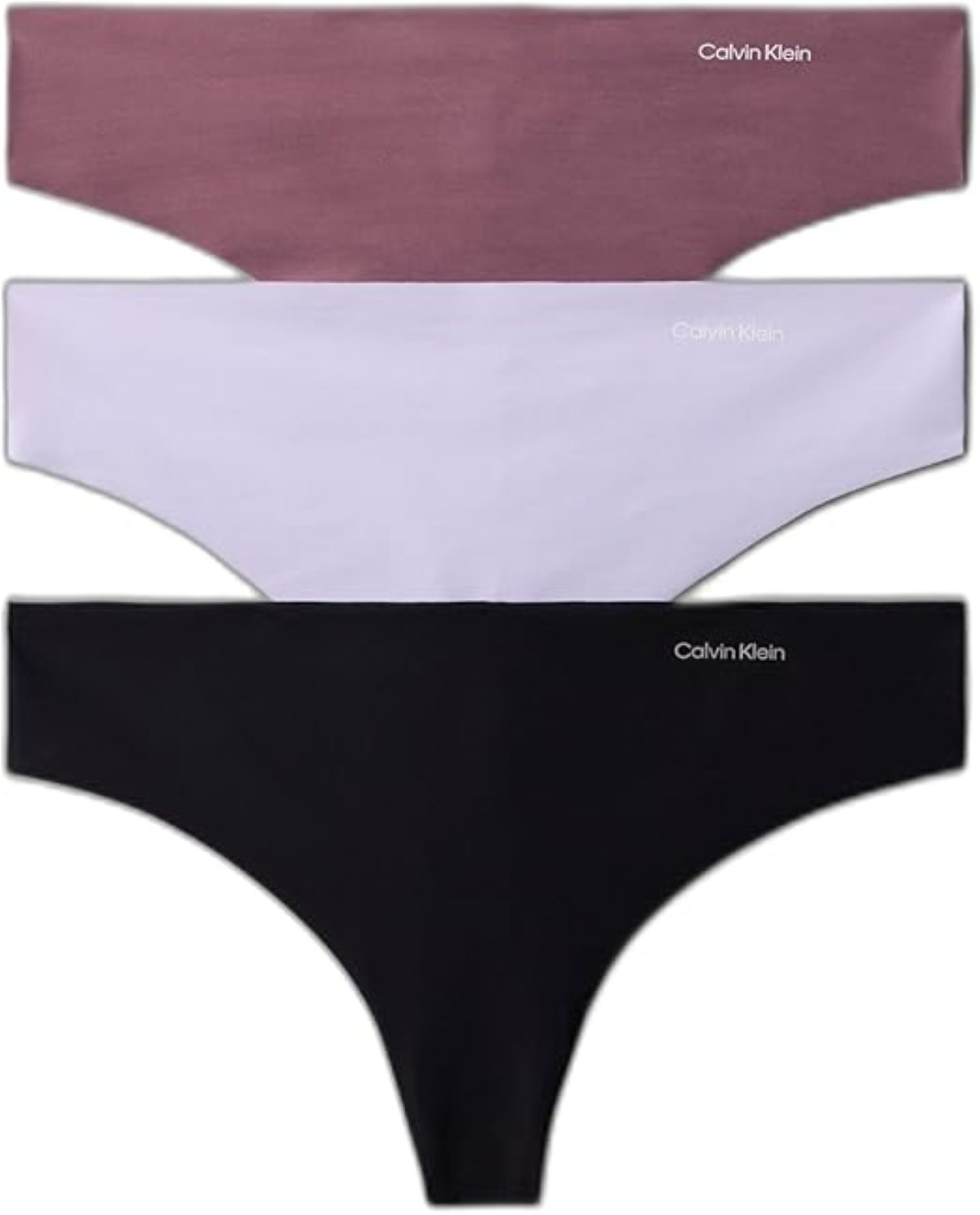 Calvin Klein Invisibles Panties Large Seamless 3 Pack