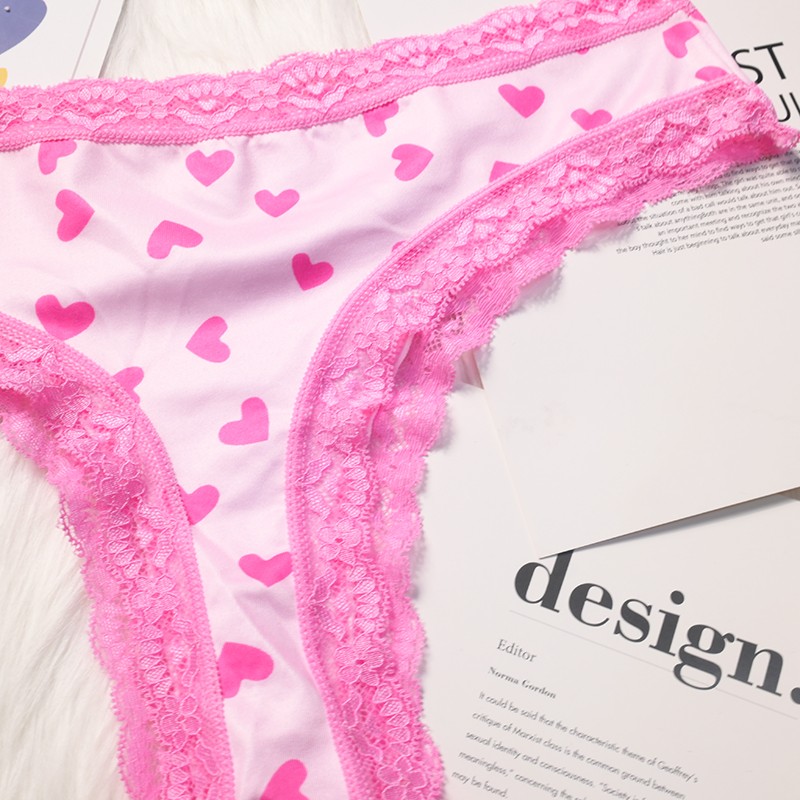 3 Pack Lot Sexy Womens Thongs Panties Briefs Underwear Lace Lingeries Bikinis