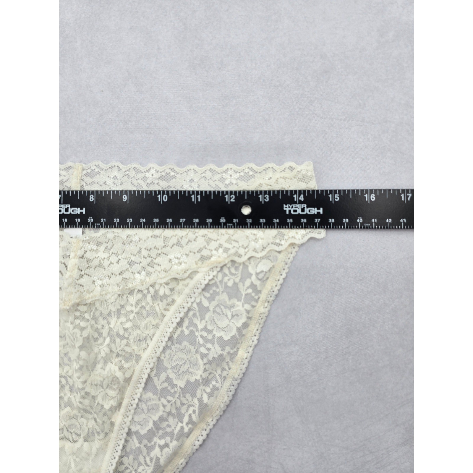 Lace White Panty Lace Dainty Whimsy Sexy Goth Fairy Coquette Bridal Large