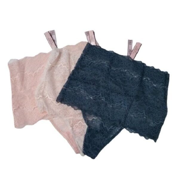 Victoria’s Secret DREAM ANGELS 3 Pair High-waist Thong Underwear Panties, Size