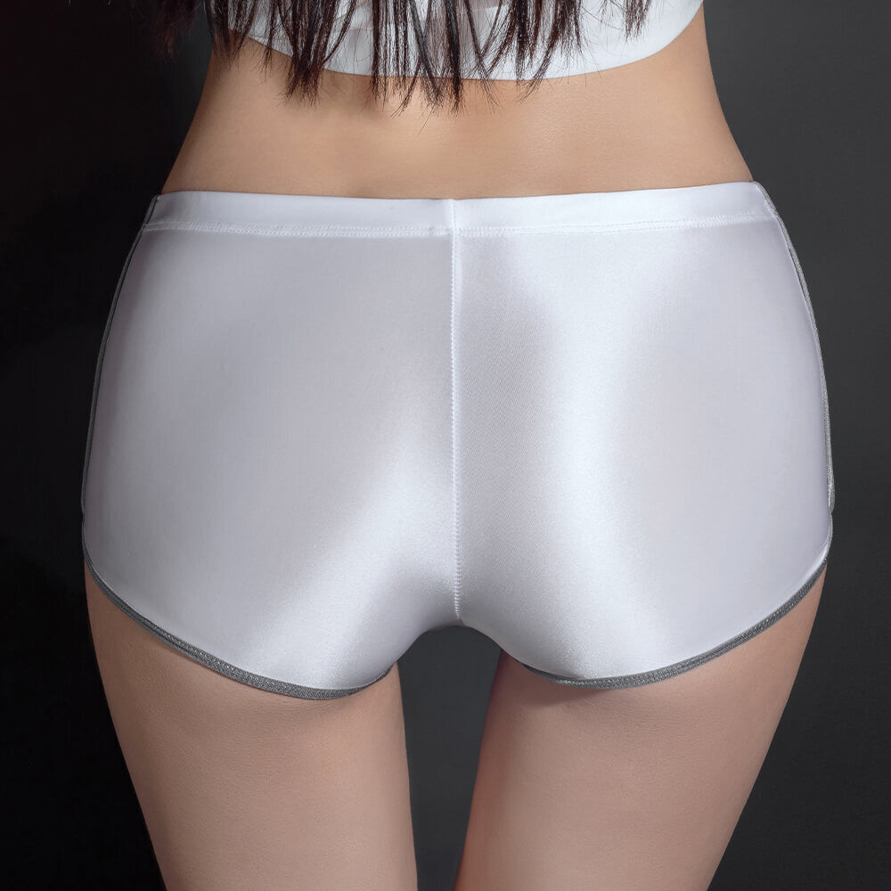 1/4 Pack Lot Womens Sexy Satin Panties Briefs Boyshorts Boxer Shorts Lingeries