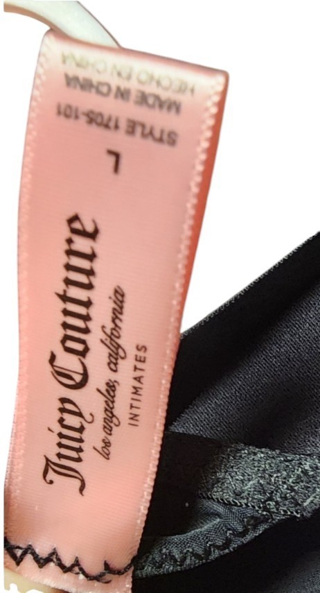 Juicy Couture Thong 5-Pack NWT Size L Cotton/Spandex Blend
