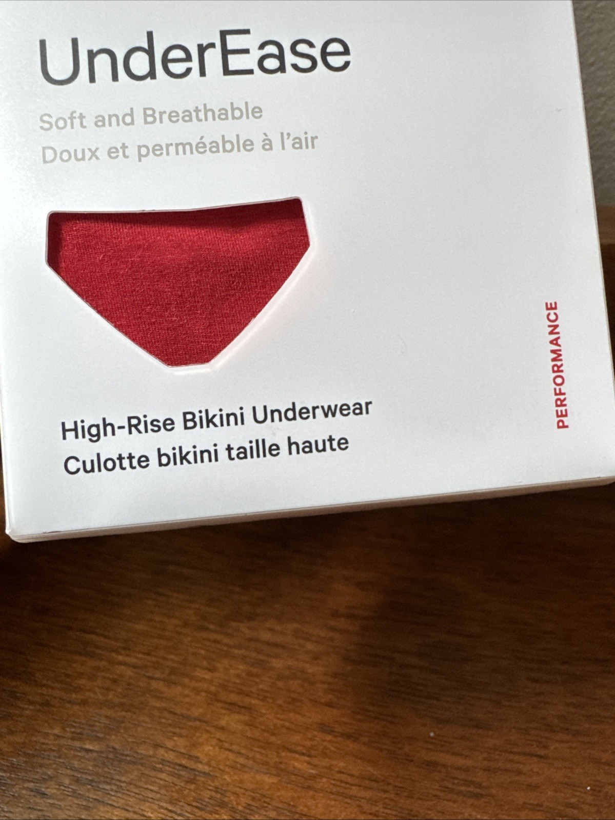 Lululemon Underease High Rise Bikini Underwear SPED Spiced Red Women’s Sz M NEW