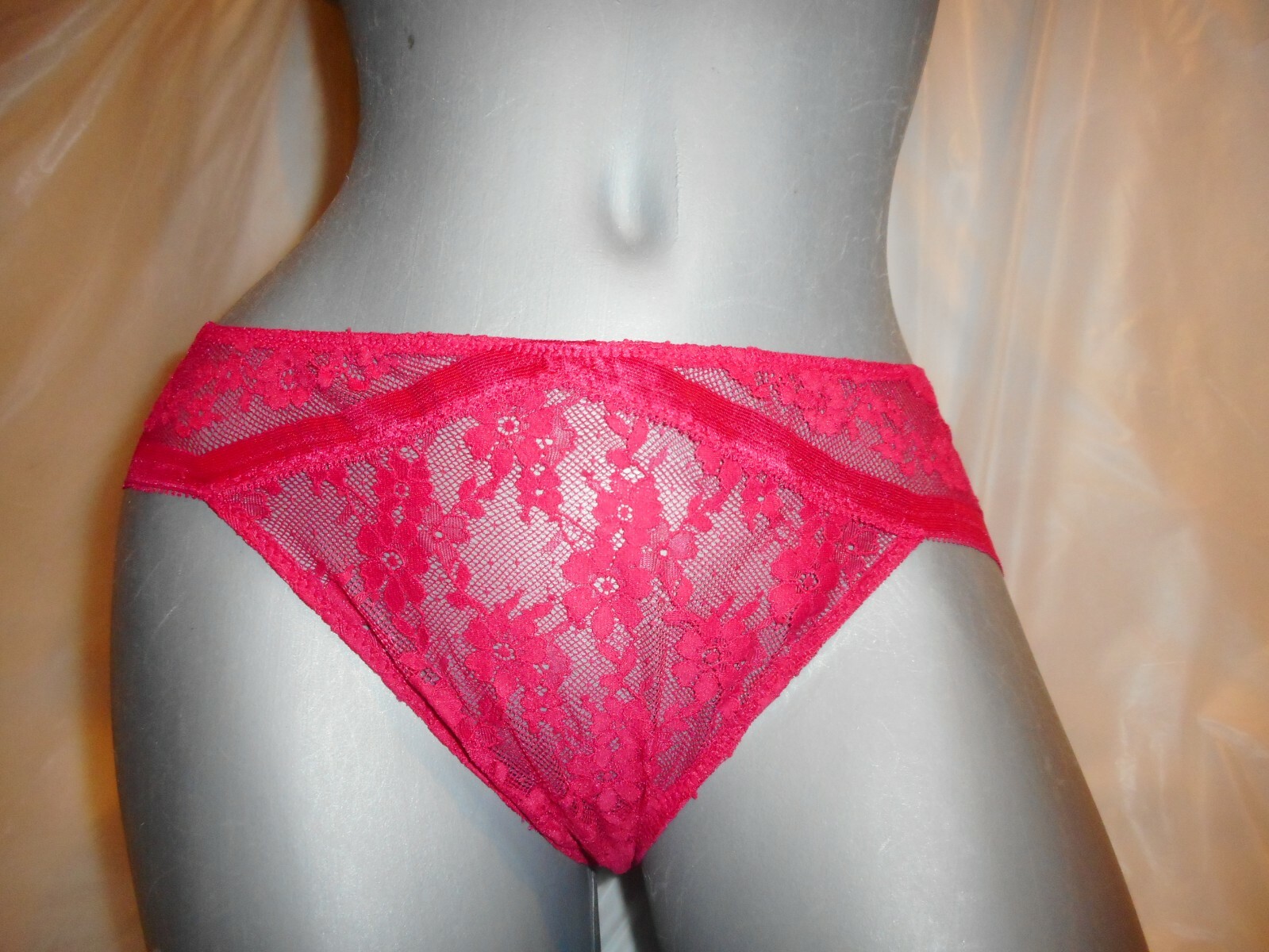 Intimissimi Italian Persian Red Hipsters & Brief Women Panty LARGE