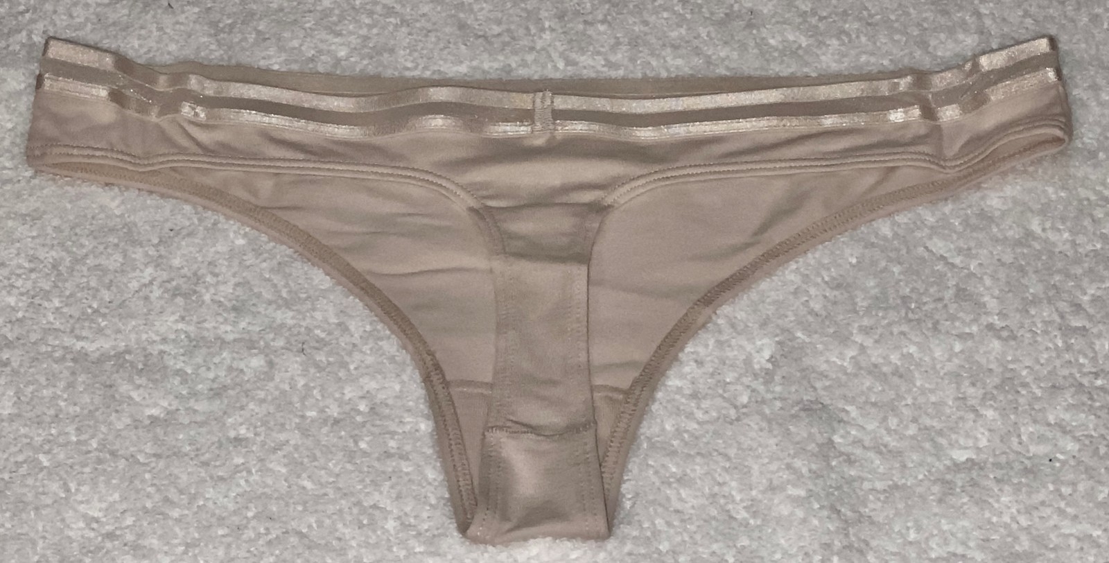 JOCKEY Supima Cotton Allure Light NUDE Thong Panty Womens S 5 M 6 L 7 XL 8 XXL 9