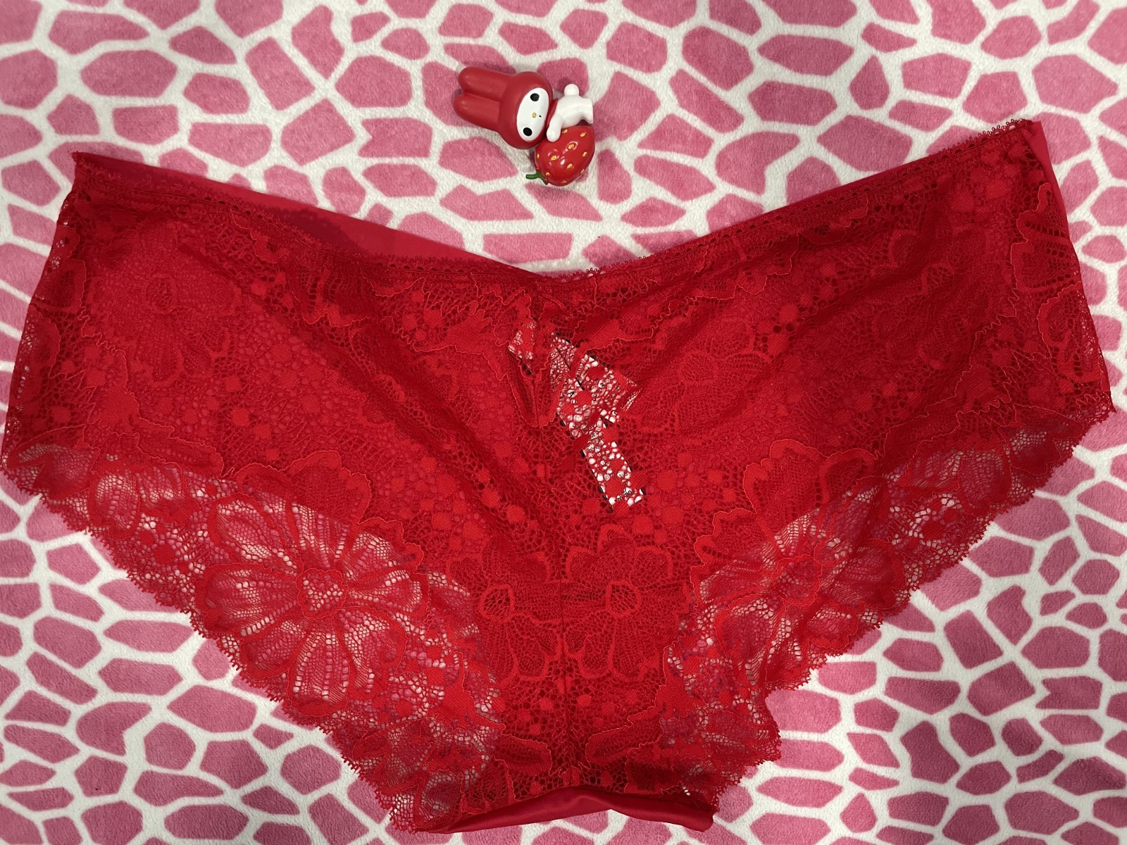 Victoria’s Secret Hiphugger Hipster red none show panty for Women,XL