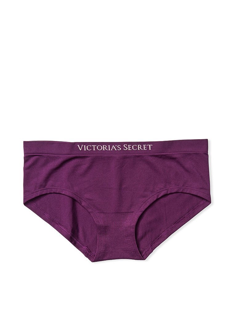 XXL Purple Grape Raspberry SeamlessLOGO Victorias Secret Hipster Hiphugger Panty