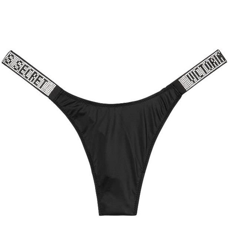Victoria’s Secret Shine Strap Thong Panty Size M