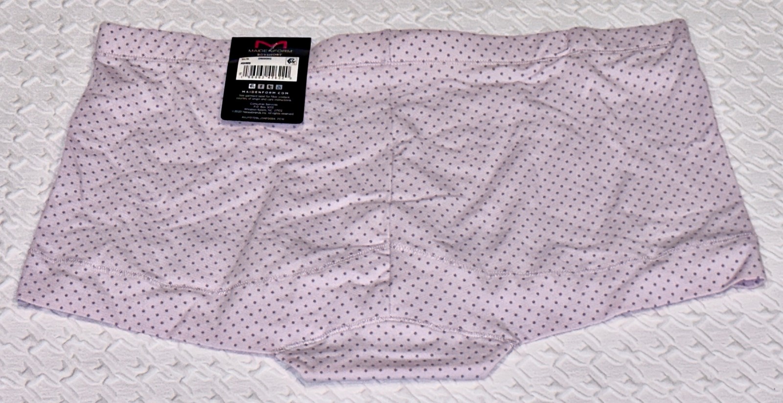 MAIDENFORM Dream Tailored Cotton Violet Purple Boyshort Panty Women S M L XL 2XL