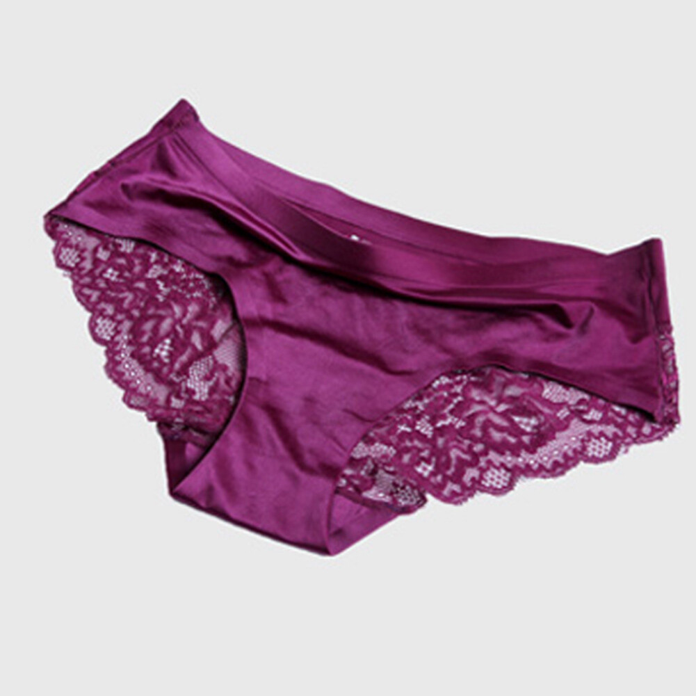 Women Seamless Lace G-string Briefs Panties Thongs Lingerie Underwear Knickers*