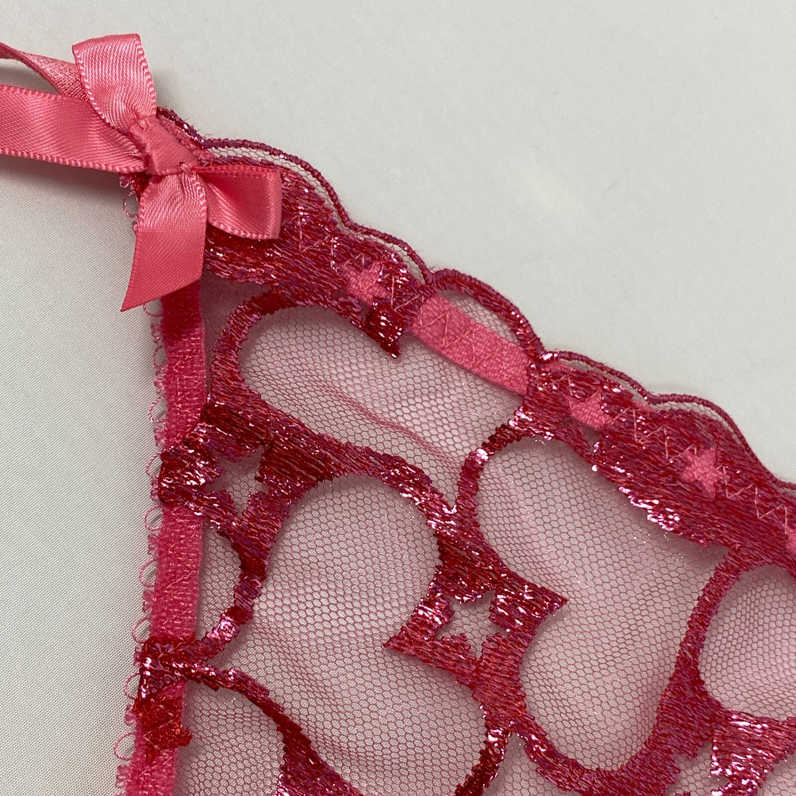 Agent Provocateur Bobbi Pink Thong AP4 Large NWT