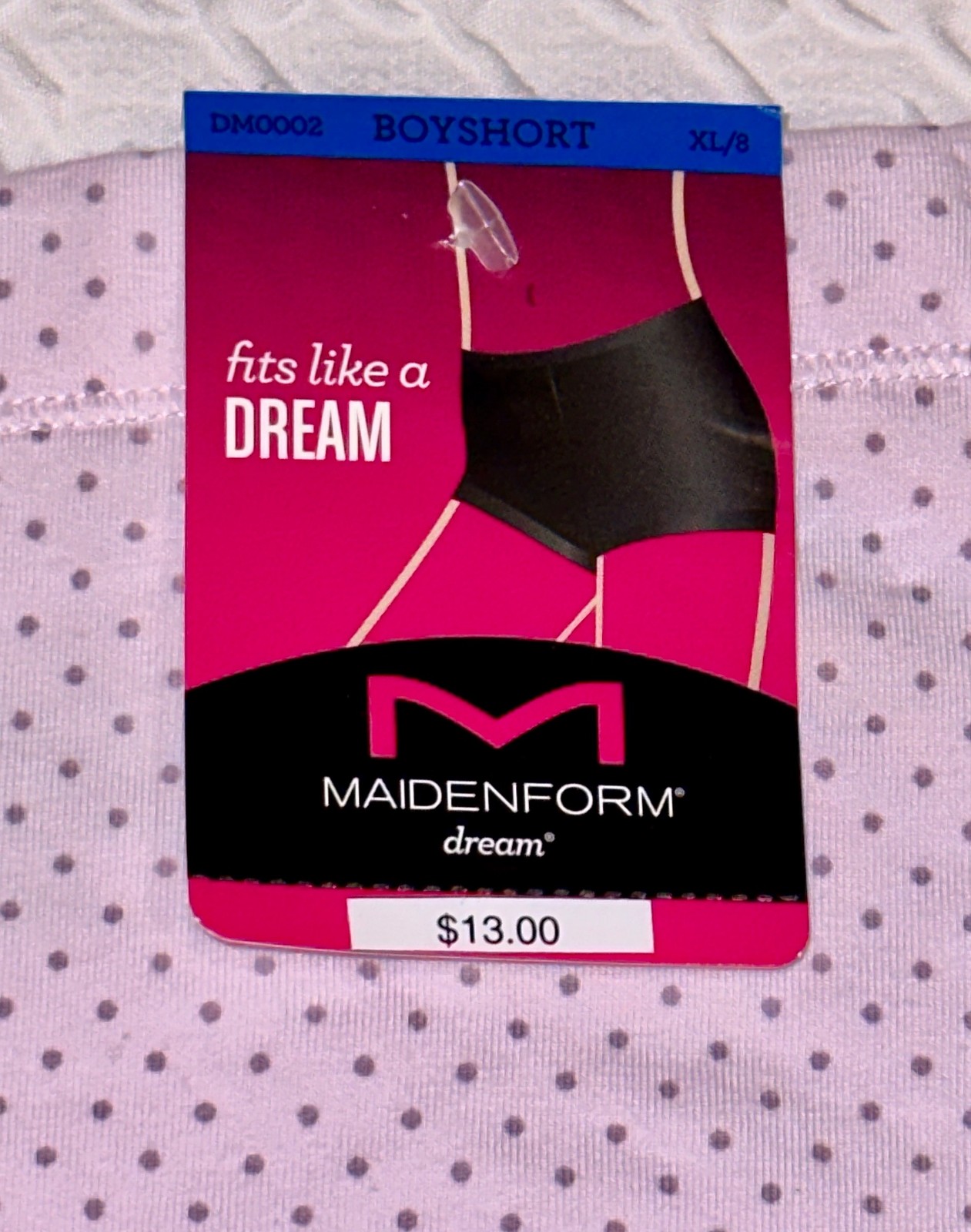 MAIDENFORM Dream Tailored Cotton Violet Purple Boyshort Panty Women S M L XL 2XL
