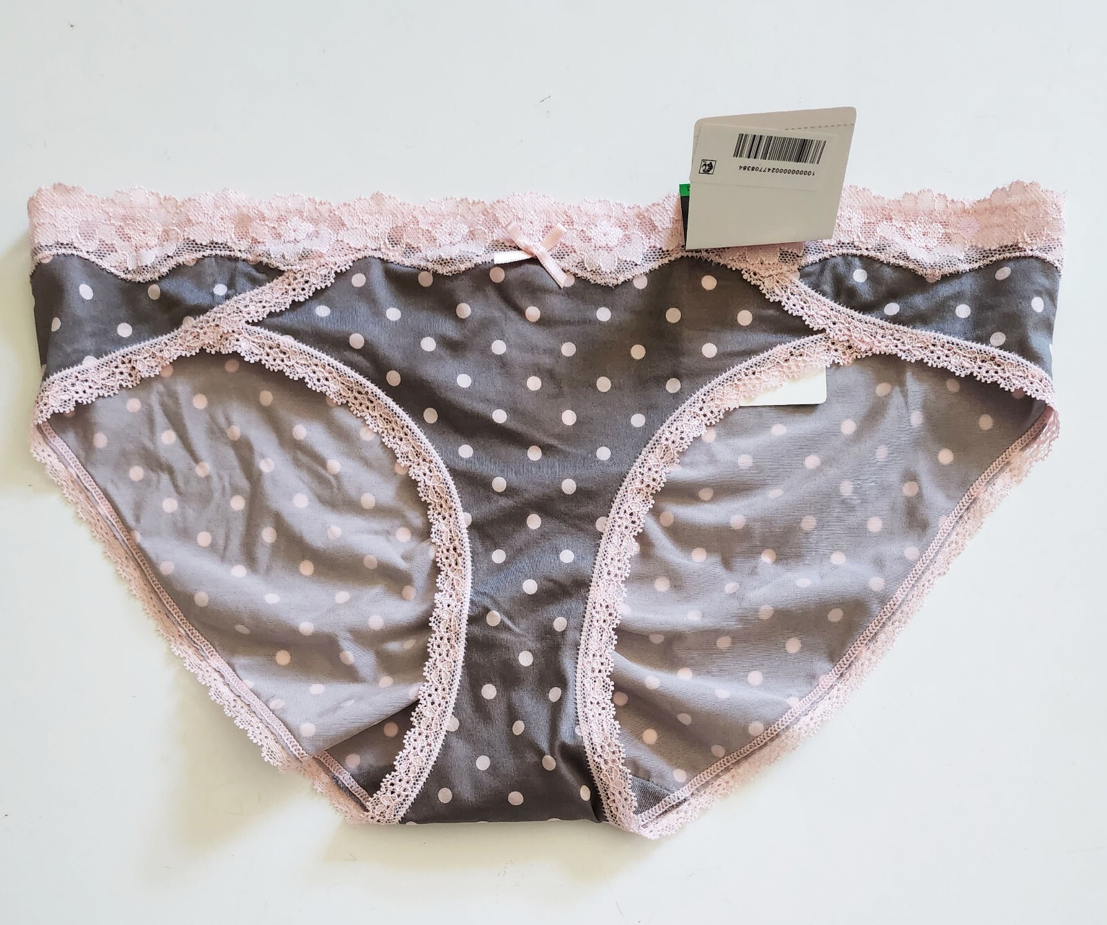 3 Maidenform Womens Lace Trim Bikini Panty Underwear Dot DM0016 Sz 8/XL – NWT
