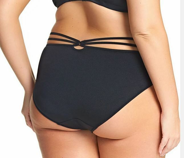 Elomi Bijou Flirt Collection Brief Panty 4XL Black 4245