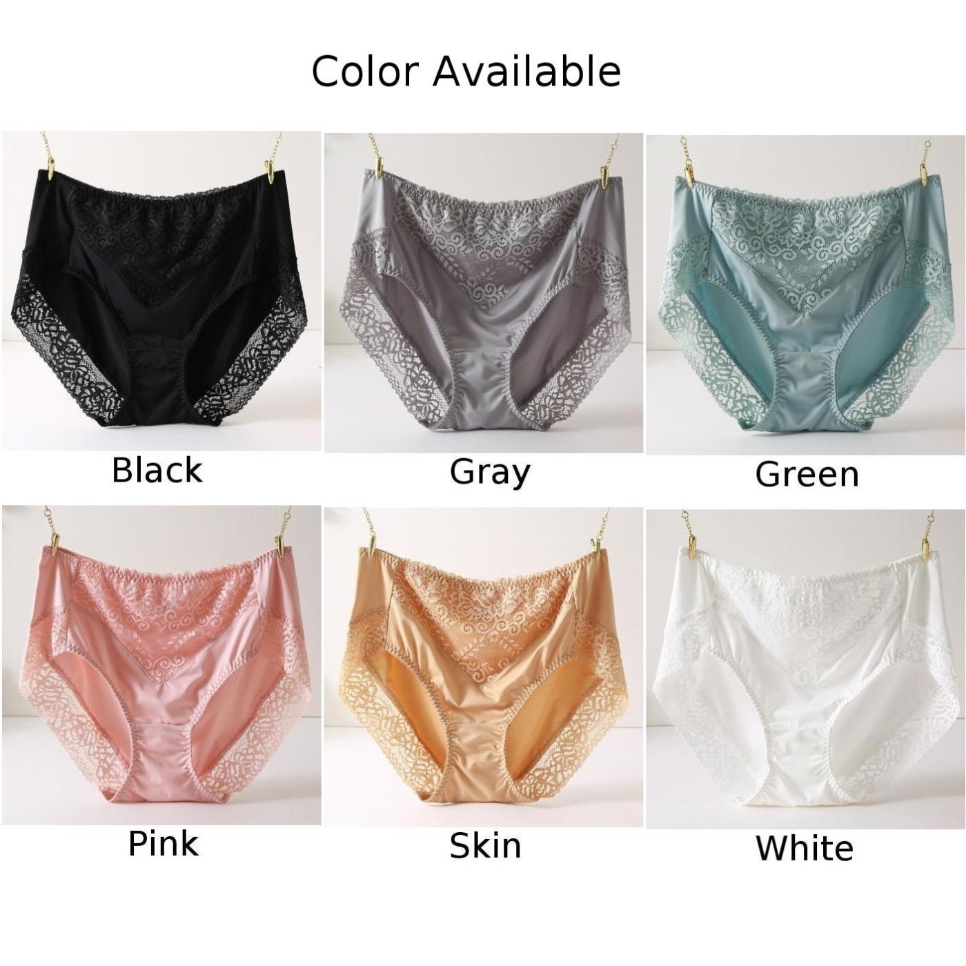 New Women Panties Soft Daily Underpants Knickers Flower Briefs Underwear L-3XL