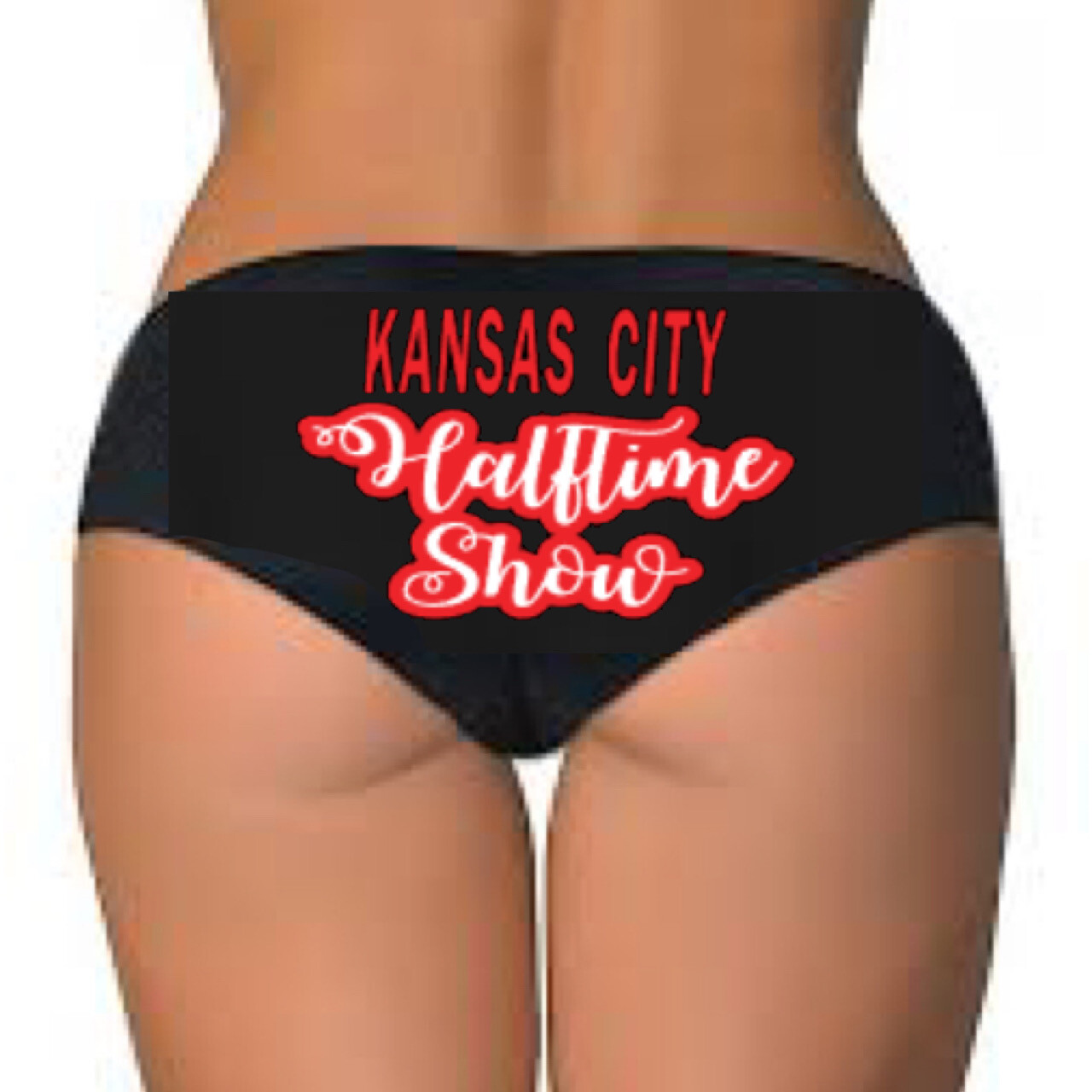 Kansas City Football Team Halftime Show Sexy Cheeky Panties Panty Underwear