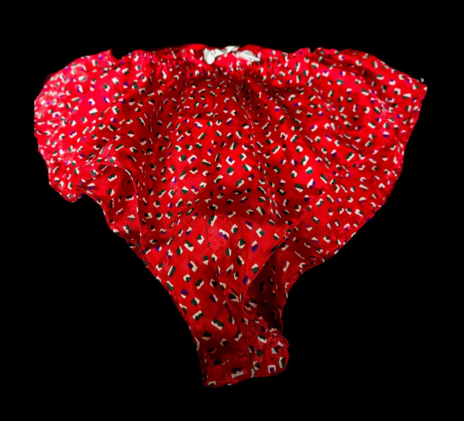 RARE Vintage Victoria’s Secret Gold Label Satin Tap Panty – Small