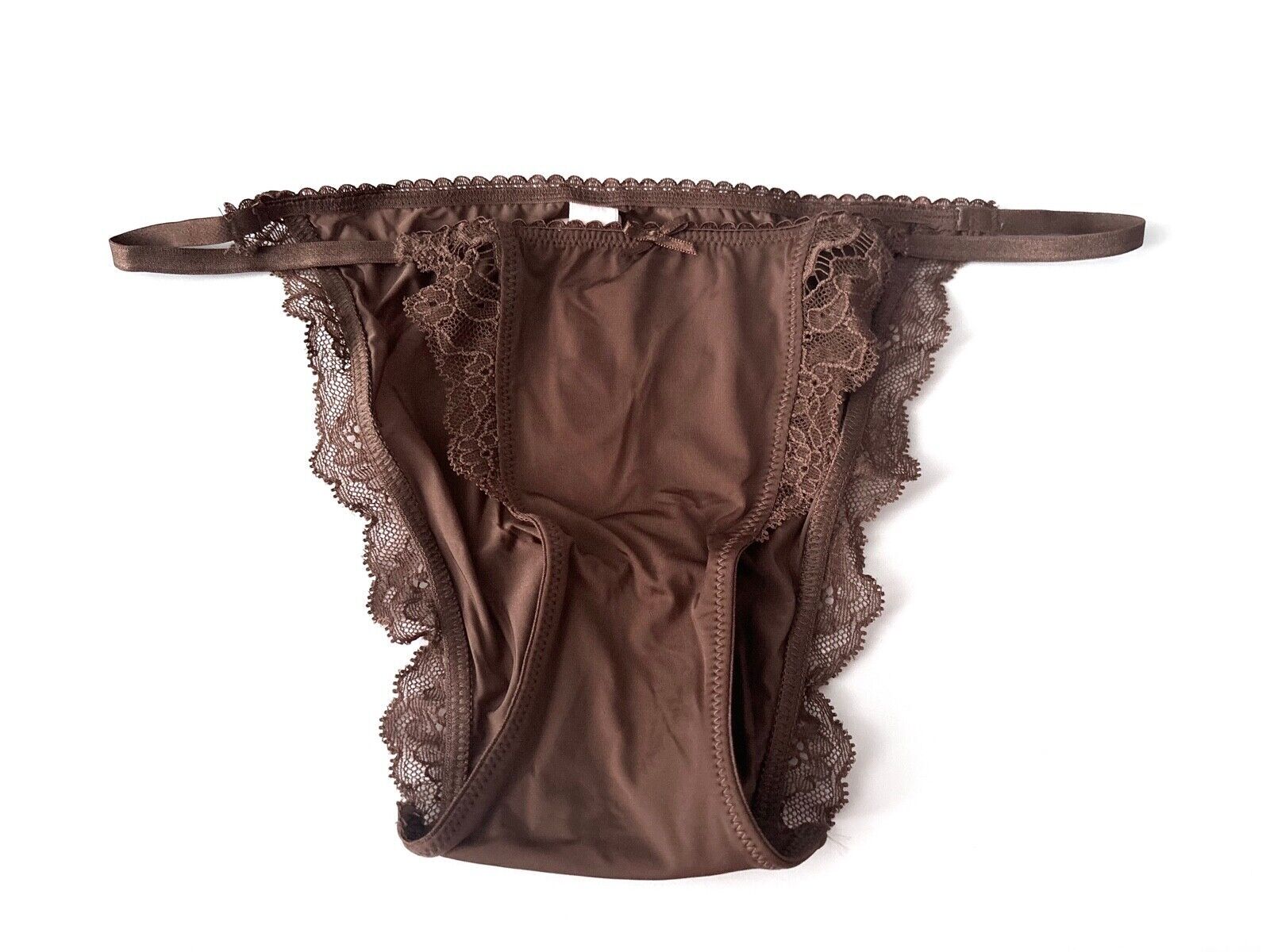Victoria’s Secret String Bikini Panty Dream Angels Mousse Brown S M L XL 2XL
