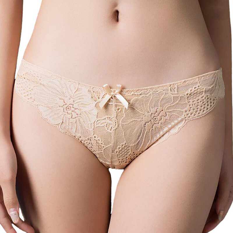 4 Pack Lot Sexy Womens See Through Lace Panties Briefs French Underwear Lingerie
