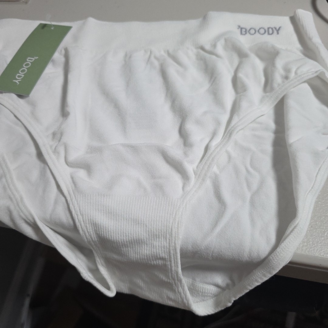 Boody Full Briefs White – Size Medium