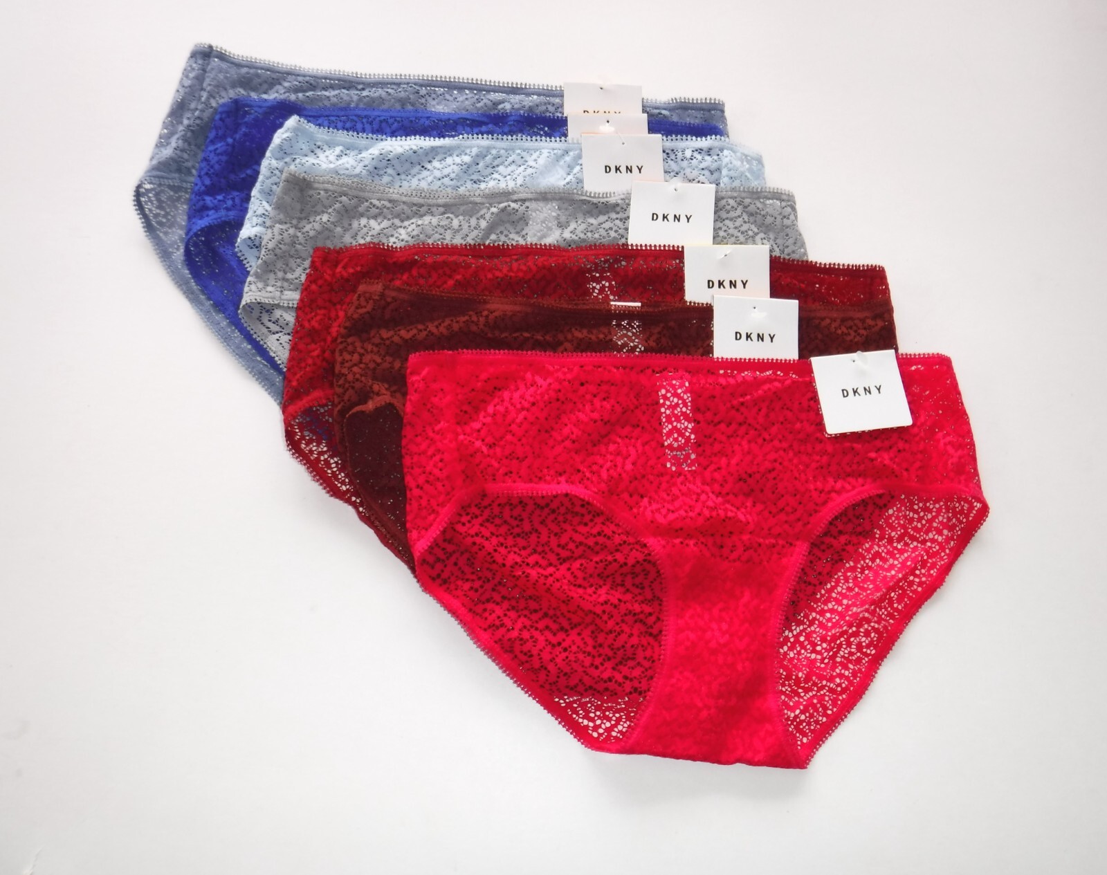 DKNY Modern Lace Hipster Panty DK5014 S, M, L, XL MSRP $13.00 – $14.00 NWT
