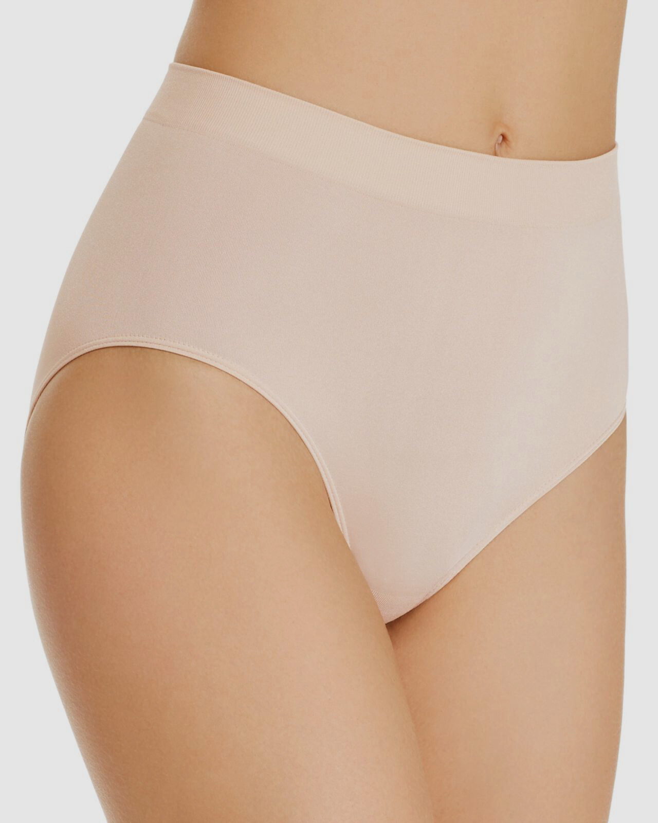 $15 Wacoal Women’s Beige Solid High Waist Smooth Seamless Brief Panty Size S/5