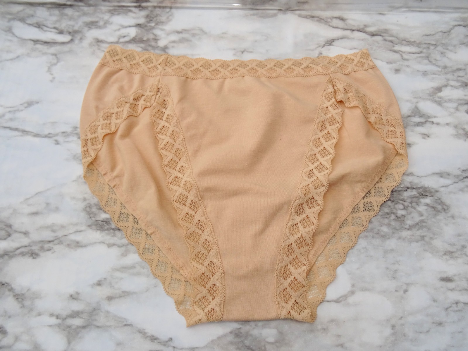 Natori 152058# Bliss Cotton French Cut Brief Panties 3-Pack US Size XS