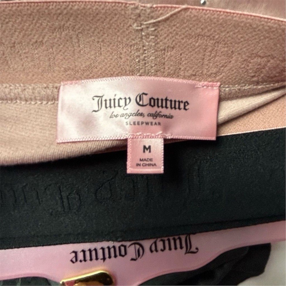 Juicy Couture Women’s Sleep Shorts 2-Pack M Multicolor Rhinestone