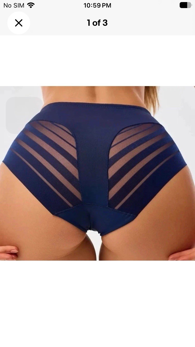 5 Pack Lot Sexy Womens Sheer Panties Underwear Ladies Brief See Through -:) P