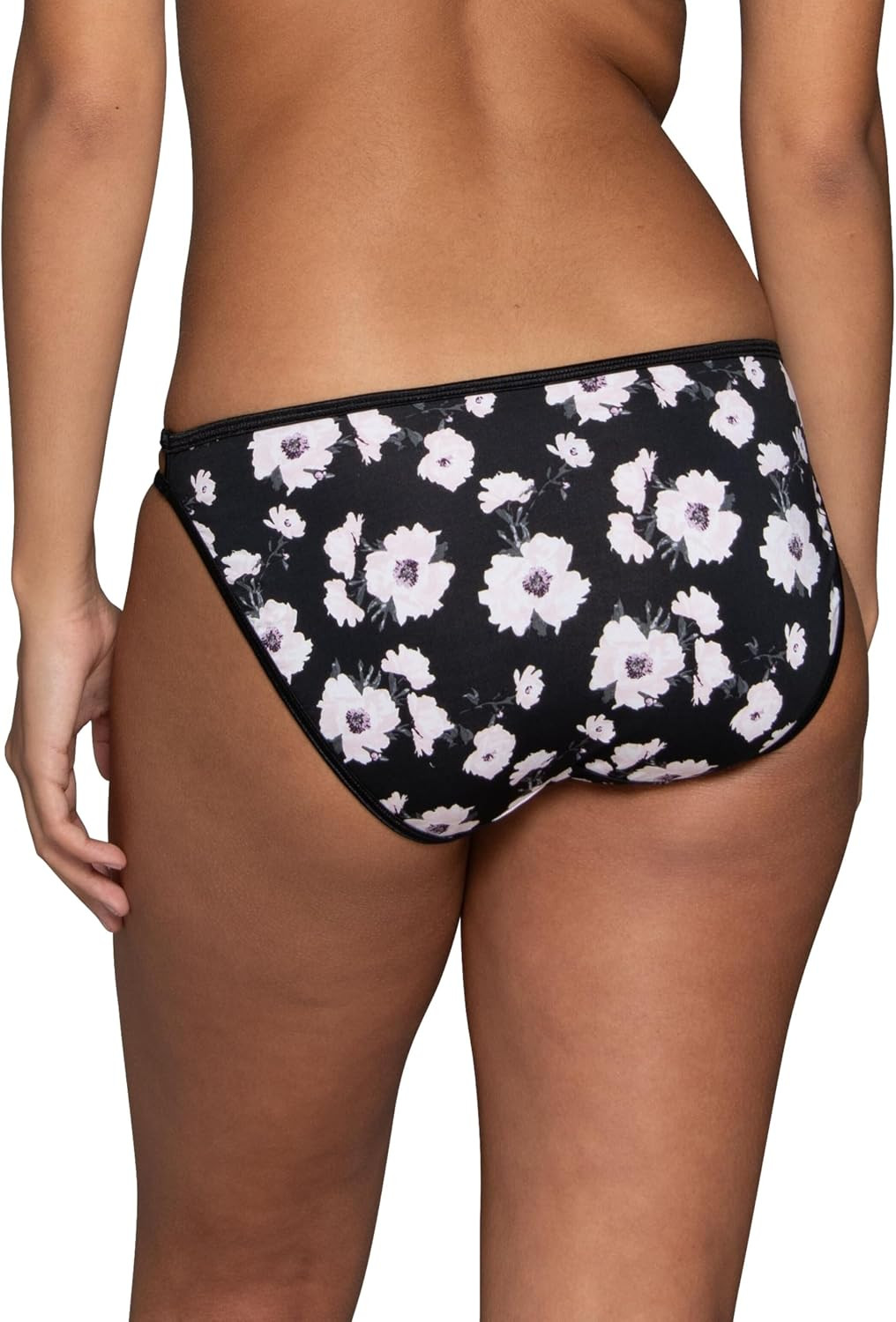 Women’S Illumination String Bikini Panties, Silky Stretch & Satin Trim