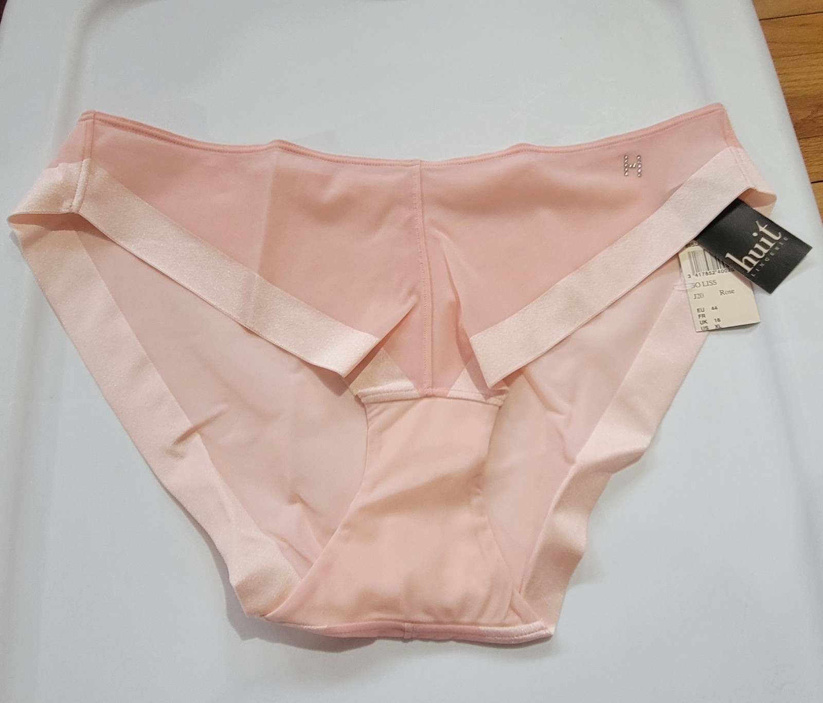 HUIT france SO LISS rose J10 NWT eu 44 uk 16 US XL= Euro Cut = LARGE panty