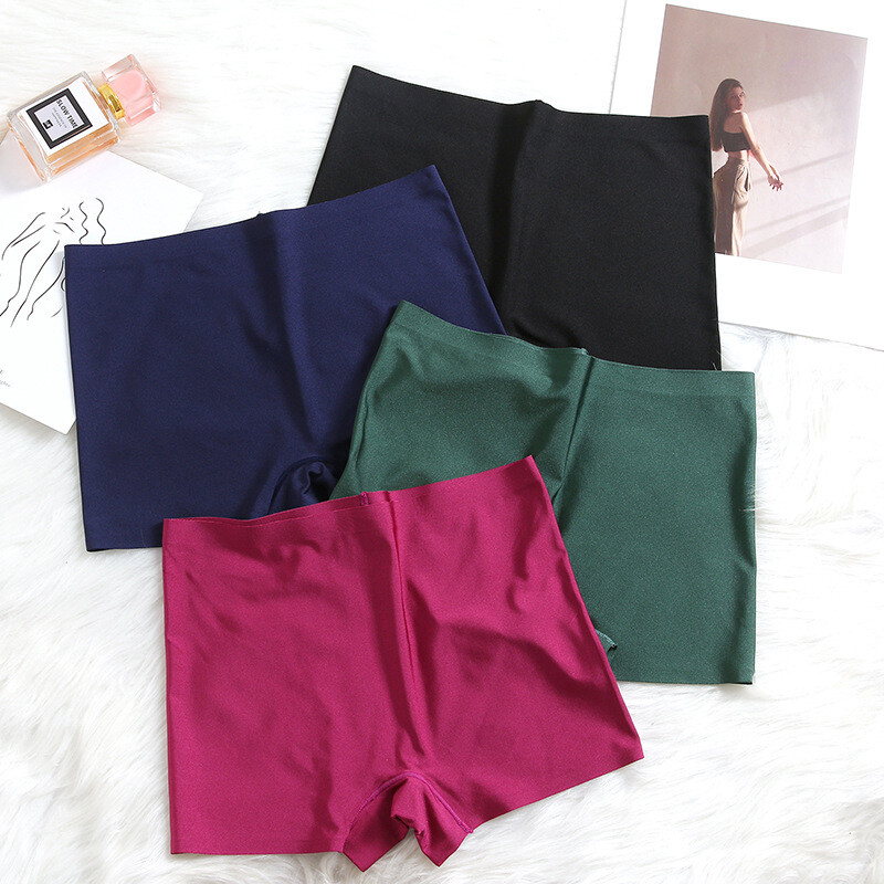 6 Pack Lot Sexy Womens Ice Silky Panties Boyshorts Ladies Underwear Lingeries