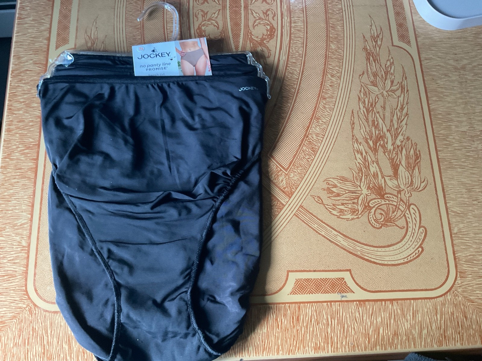 Jockey No Panty Line French Cut Briefs -7-Set of 3–NWT