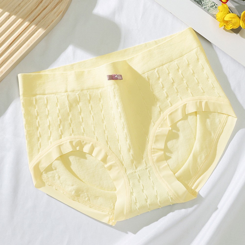 Stylish Women’s MidRise Briefs with Soft Cotton Crotch and Molded for edges