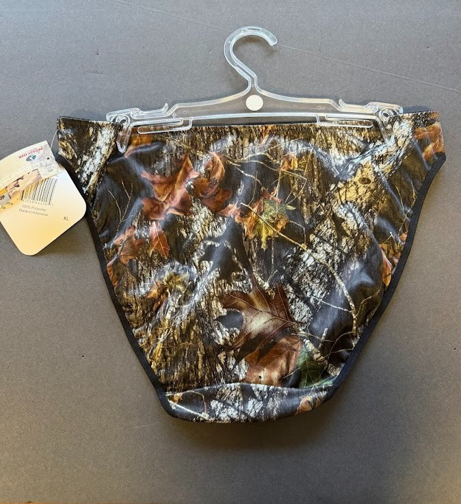 Wilderness Dreams Camo Panties, Camouflage Lingerie