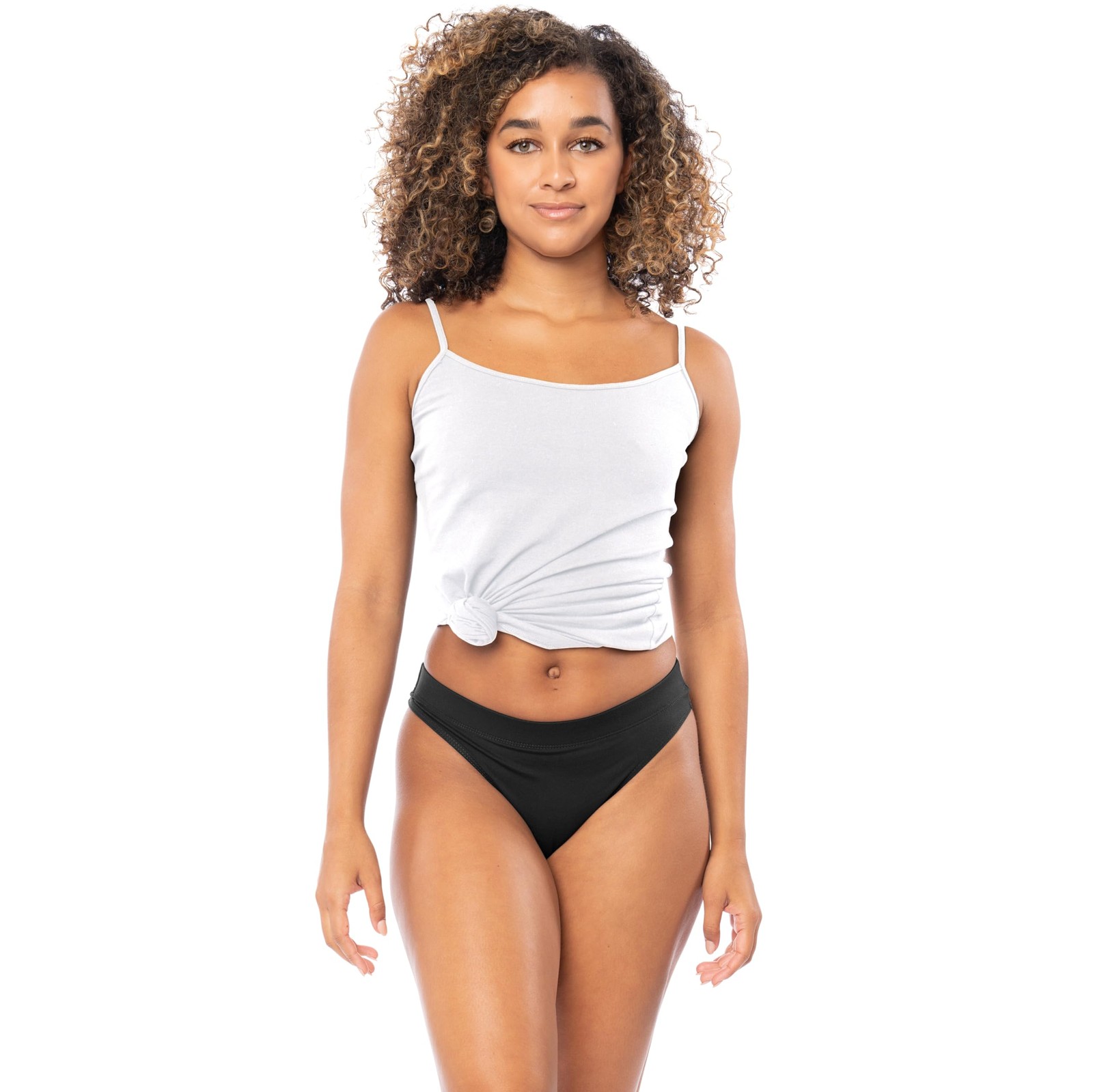 Women’s Sport Thong Panties | Workout Flex Bikini Hi Waist Underwear – Multi …