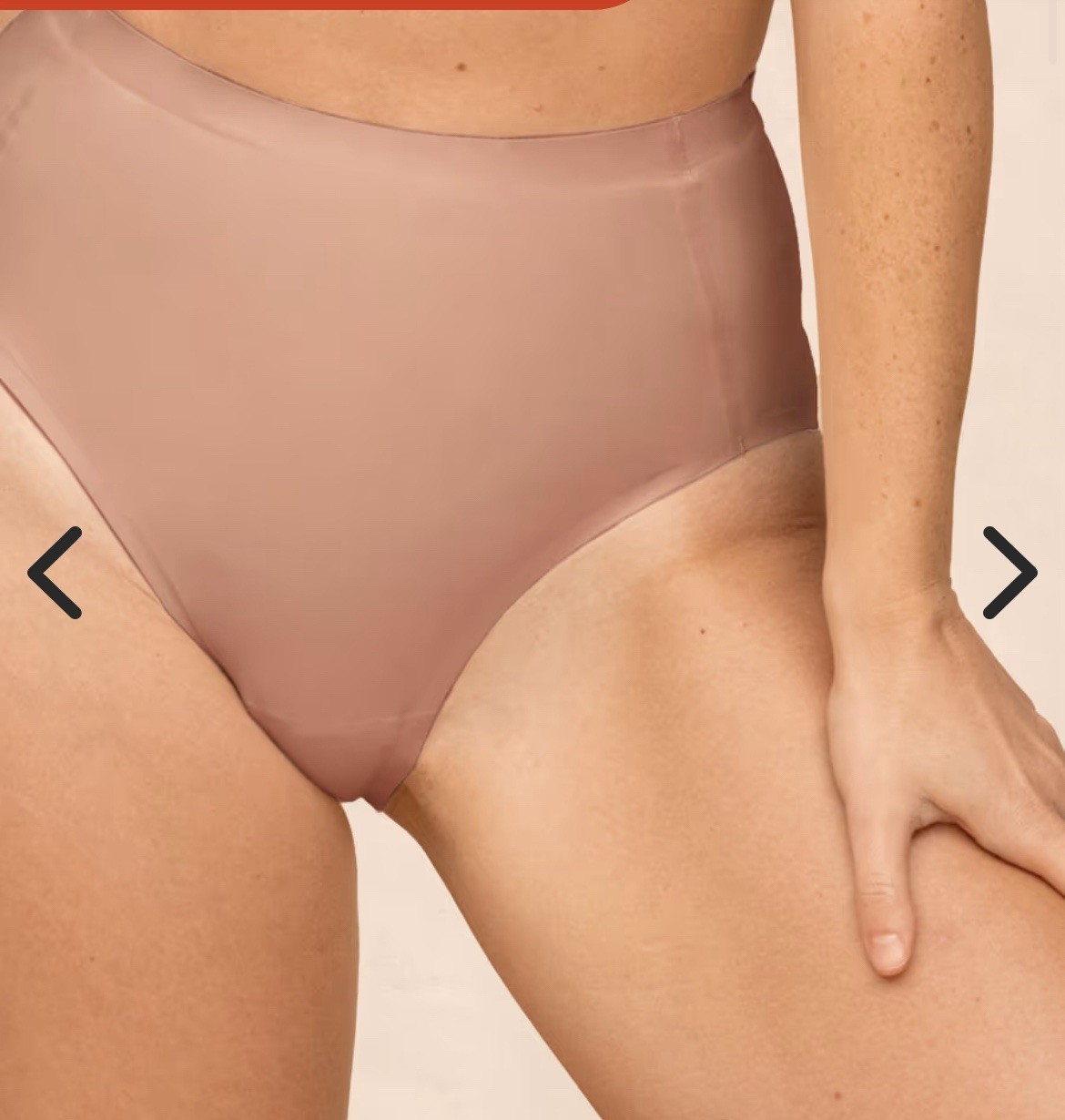 Truekind By Shapermint Seamless Stretch Mid Waist Brief Size 0-14 Latte