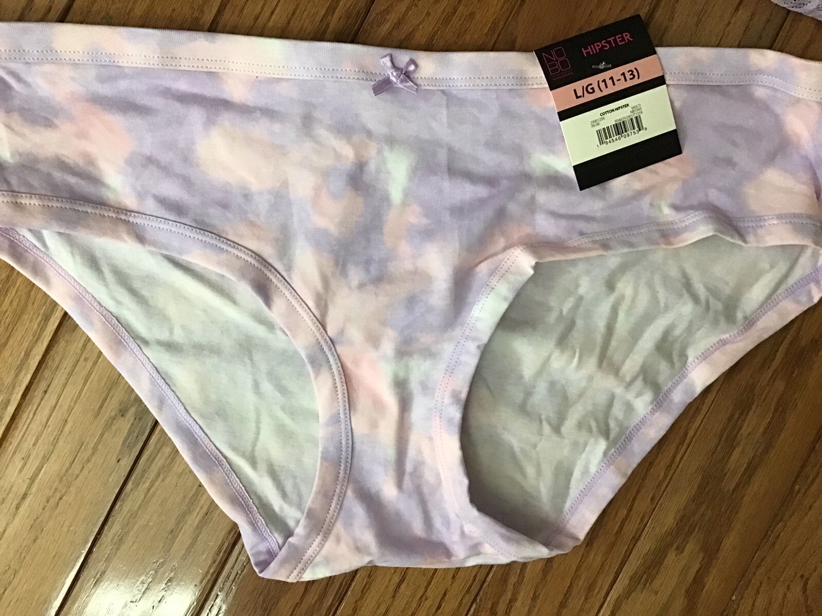 NWT NOBO No Boundaries Hipster Panties Size Large (LOT OF 3 Hipsters) (C38-1)