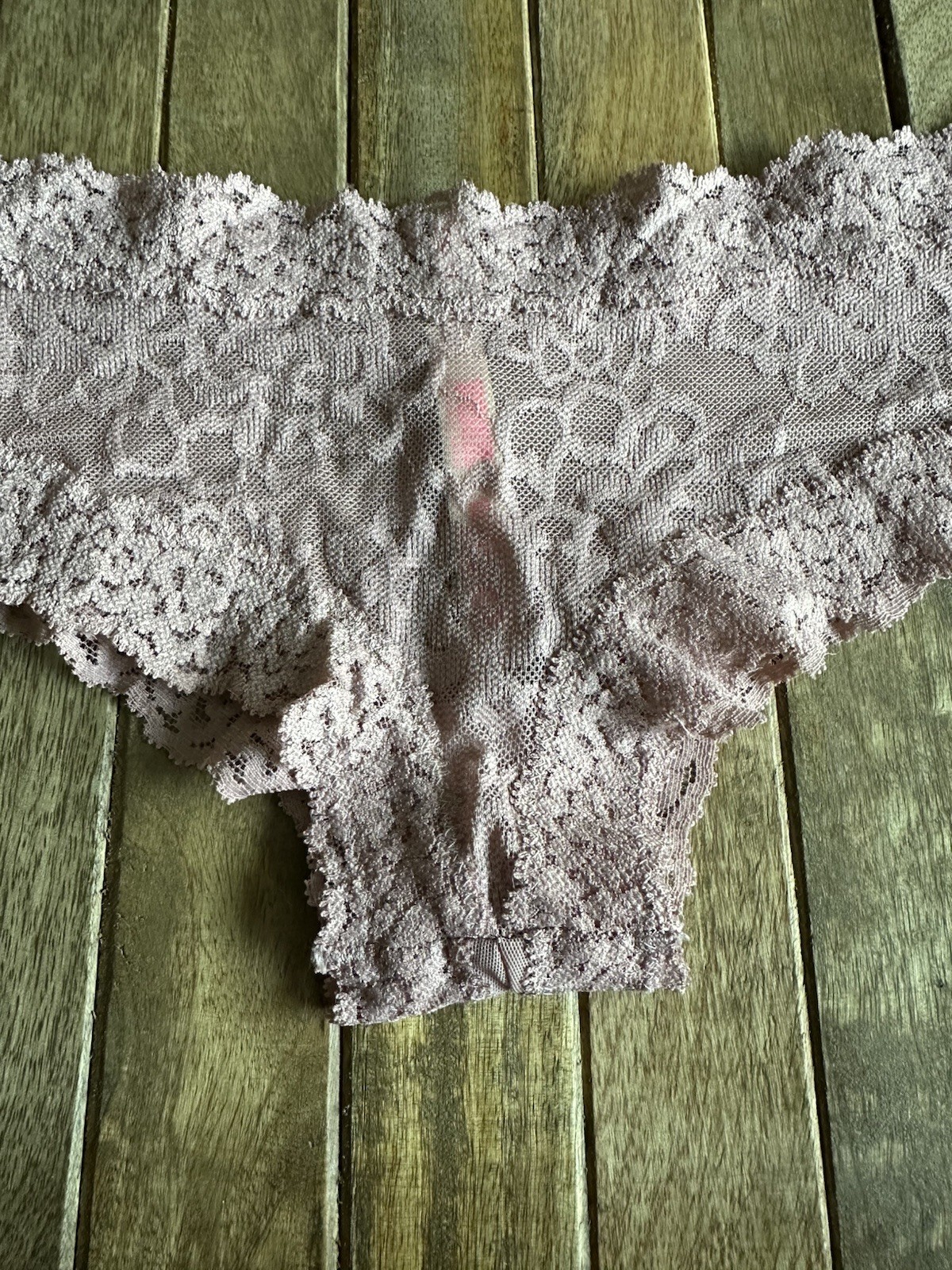 Vtg Victoria’s Secret Pink S/P Coquette Bikini Panty Panties