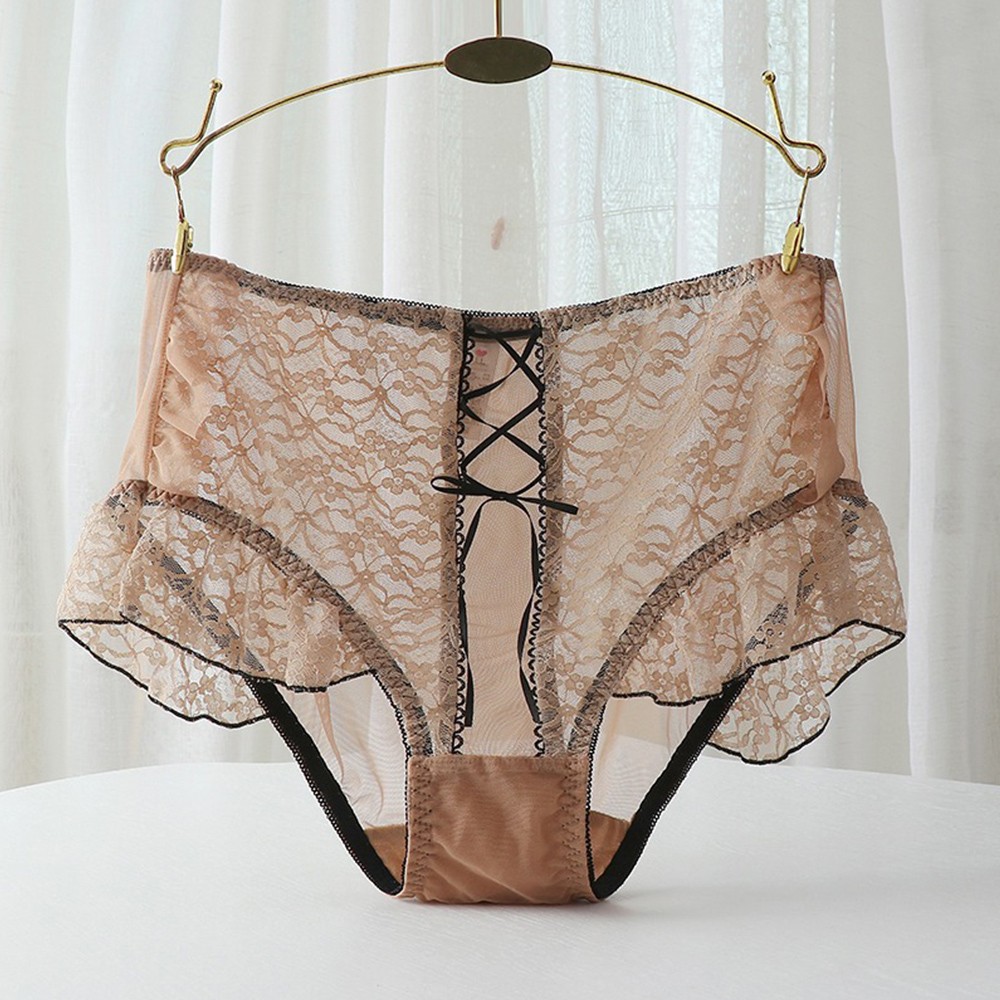 High-Waisted Women’s Lace Panties Butt Lifting Underwear Plus Size 2XL-6XL