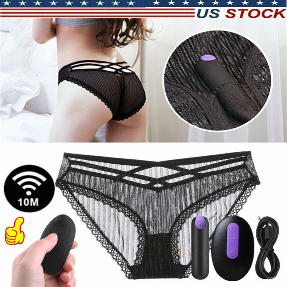 Remote Control Vibrating Panties Sexy Rechargeable Waterproof Wireless Underwear