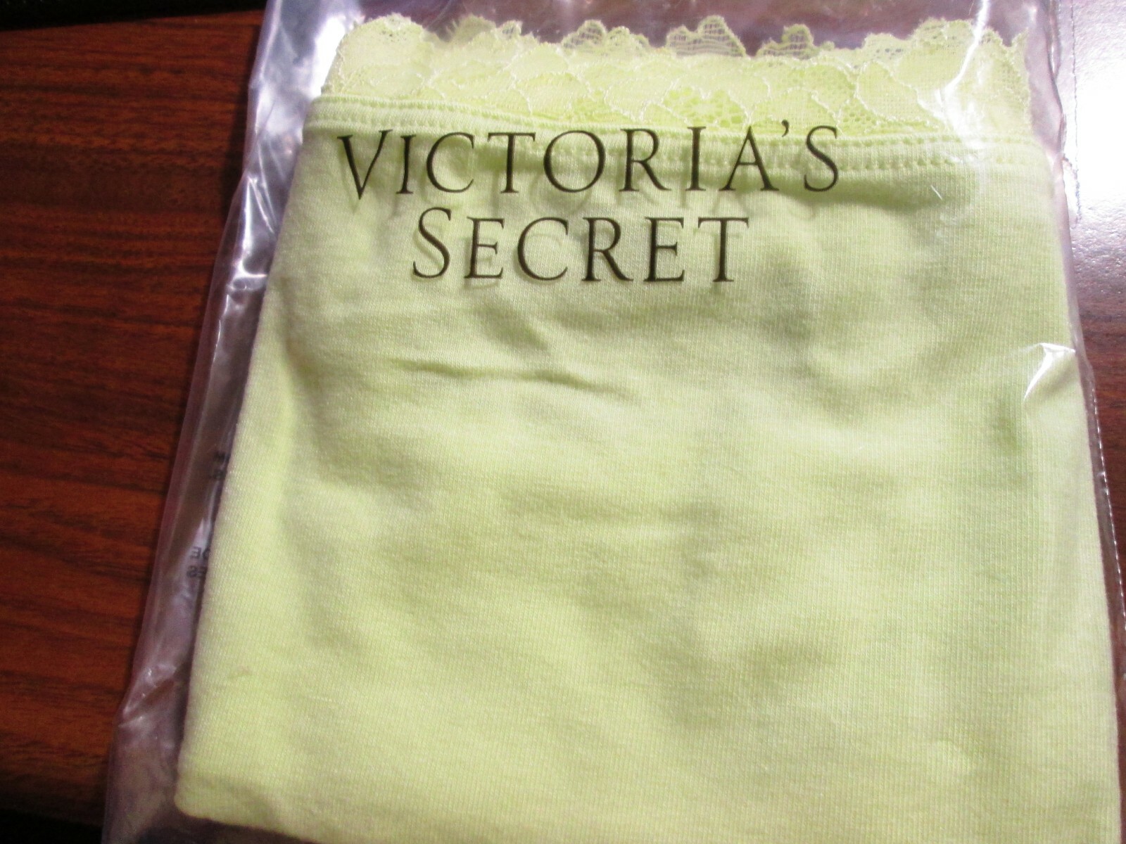 New Victorias Secret Cotton Lace Edge High Leg Brief💙S,M,L,XL💙❤️💙