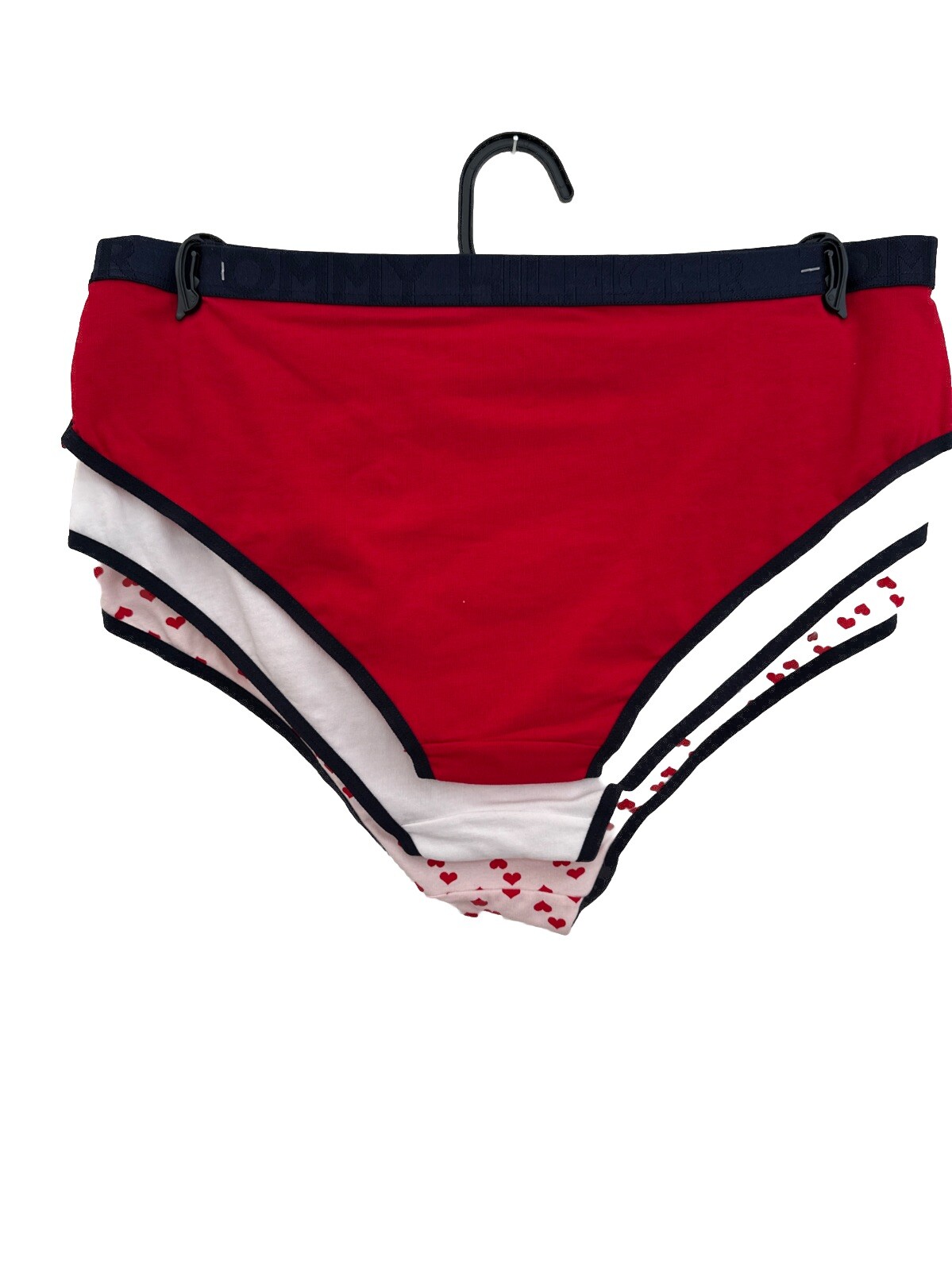 TOMMY HILFIGER UNDERWEAR 3Pc Women Cotton Cheeky Hipster M Size MSRP $36