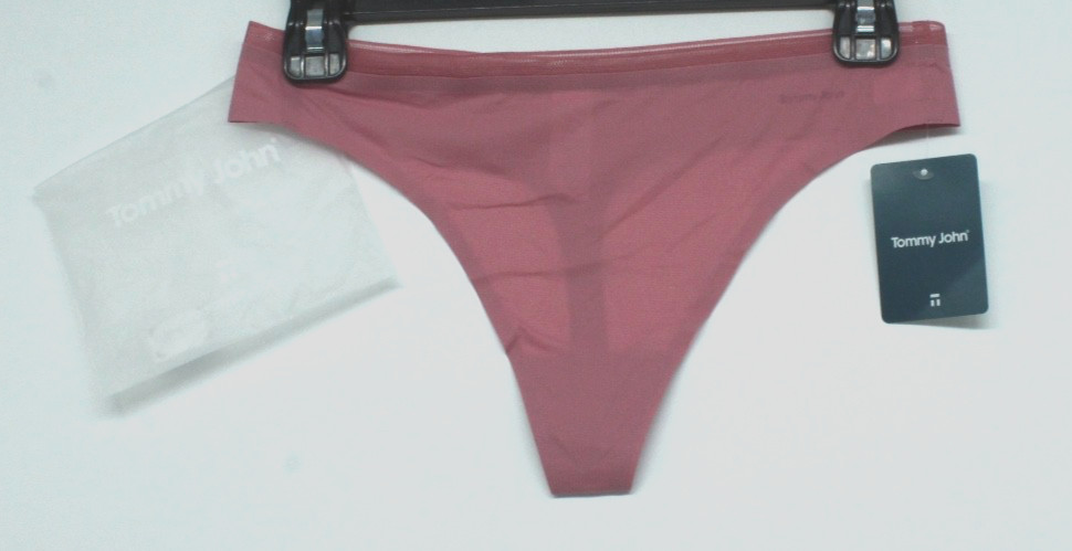 TOMMY JOHN Women’s Air Rose Petal Thong Panty Second Skin NWT in pack