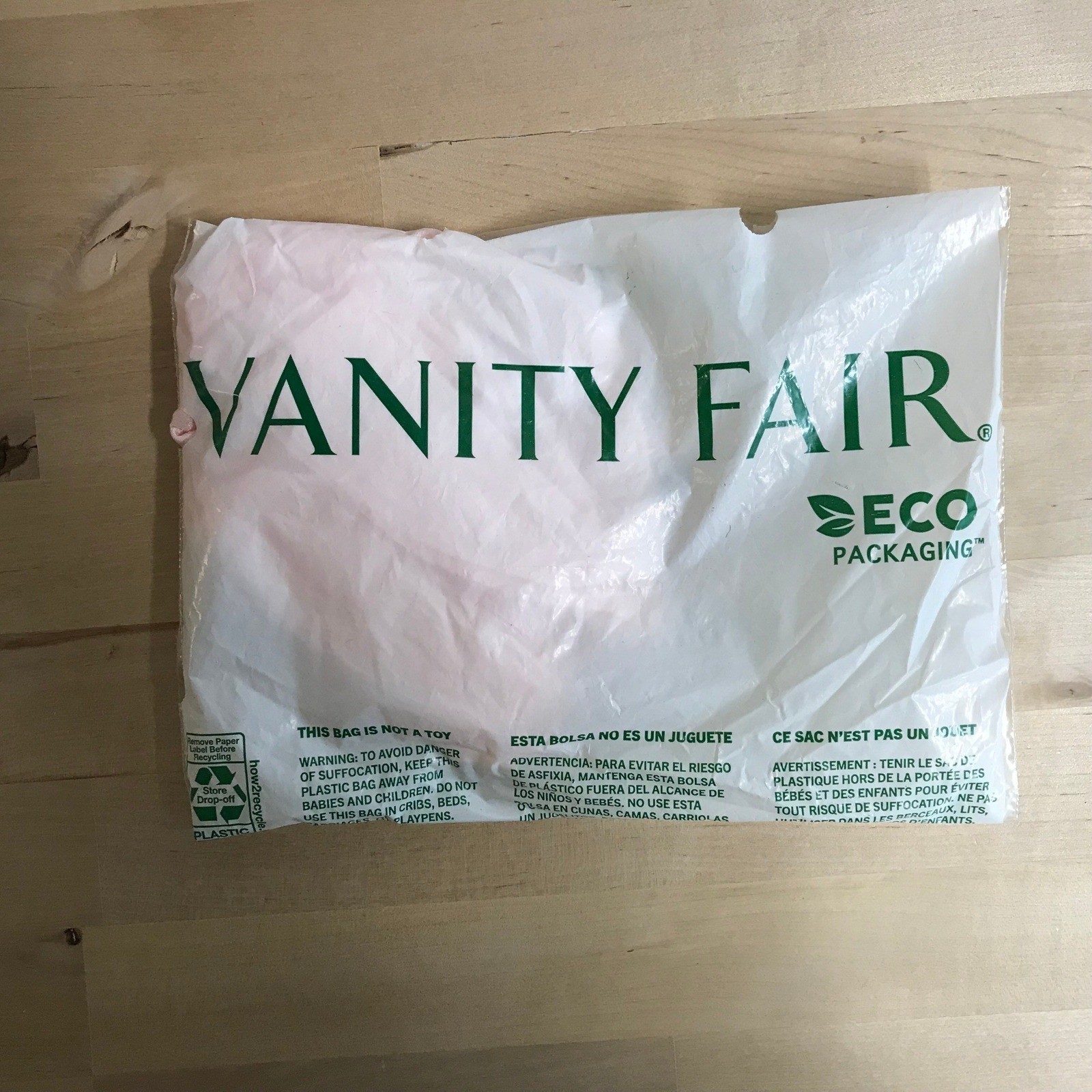 Vanity Fair LOT of 5 Ravissant Brief Pink Lingerie Style 15712 Size 3XL