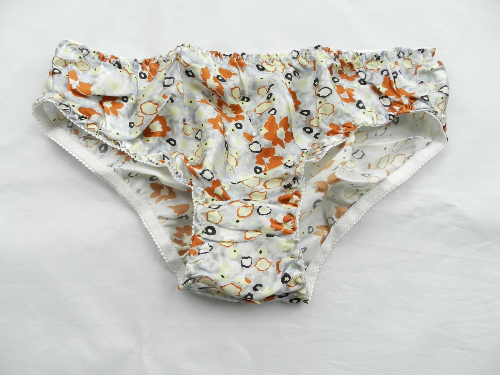 6 Pieces 100% Pure Silk Pattern Women’s Bikini Panties Size M L XL 2XL 3XL
