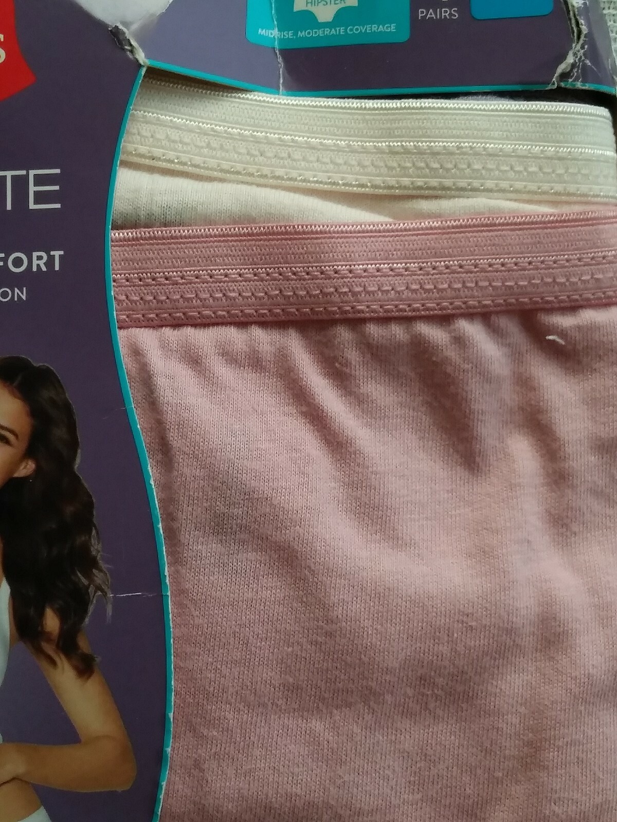 HANES ULTIMATE COTTON COMFORT 4 PACK HIPSTER SZ 9/2XL NIP